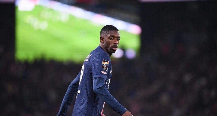 Situações diferentes de Ousmane Dembélé e Kylian Mbappé Situações diferentes de Ousmane Dembélé e Kylian Mbappé